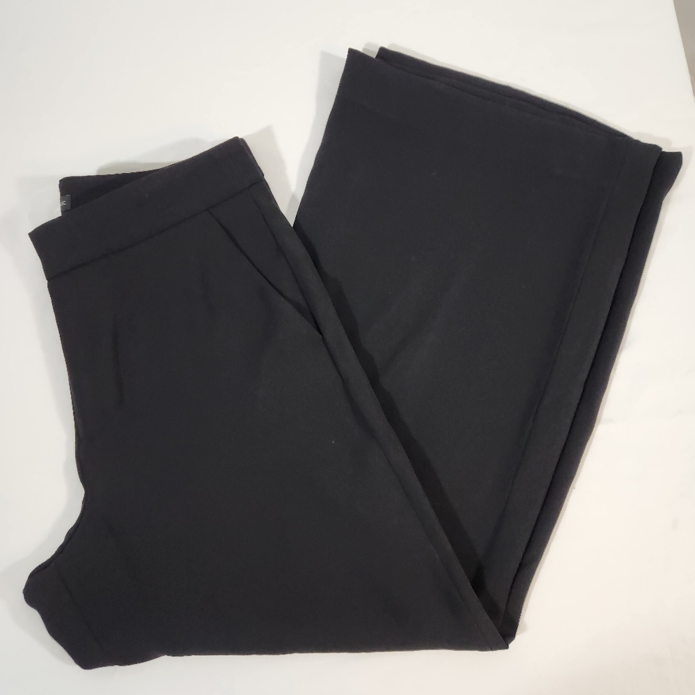 Banana Republic Wide Leg Black Trousers Size 14
